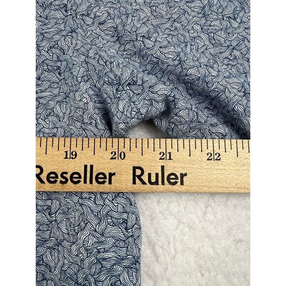 Robert Graham Shirt Size Medium‎ M Blue Pattern Short Sleeve Tailored Fit Modern - Picture 6 of 9